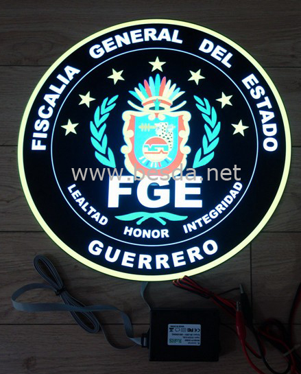 EL badge,