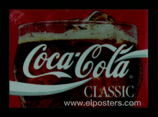 EL Poster Coca Cola