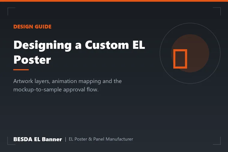 Custom Shape EL Panels illustrated product cover